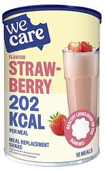 Foto van Wecare strawberry meal replacement shake