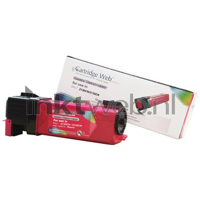 Foto van Huismerk dell 2130c magenta toner