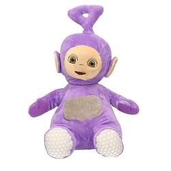 Foto van Pluche teletubbies speelgoed knuffel tinky winky paars 34 cm - knuffelpop