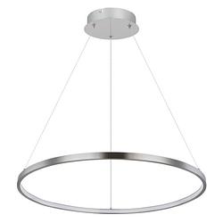 Foto van Moderne hanglamp ralph - l:60cm - led - metaal - grijs