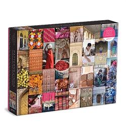 Foto van Patterns of india: a journey through colors, textiles and the vibrancy of rajasthan 1000 piece puzzle - puzzel;puzzel (9780735368569)