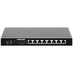 Foto van Intellinet 8-port 2,5g ethernet poe+ switch 8xpse poe+ ports 100 w poe-leistungsbudget netwerk switch ieee 802.3af (15.4 w), ieee 802.3at (30 w)