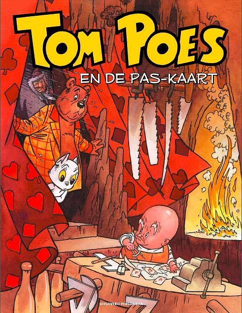 Foto van Tom poes en de pas-kaart - dick matena, marten toonder - paperback (9789079287536)