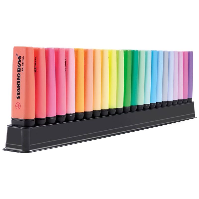 Foto van Stabilo boss original markeerstift - deskset met 23 kleuren