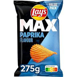 Foto van Lay'ss max paprika chips 275gr bij jumbo