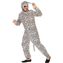 Foto van Dieren onesie dalmatier hond voor volwassenen m/l - carnavalskostuums