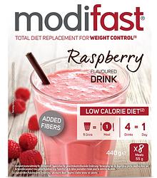 Foto van Modifast weight control drink raspberry