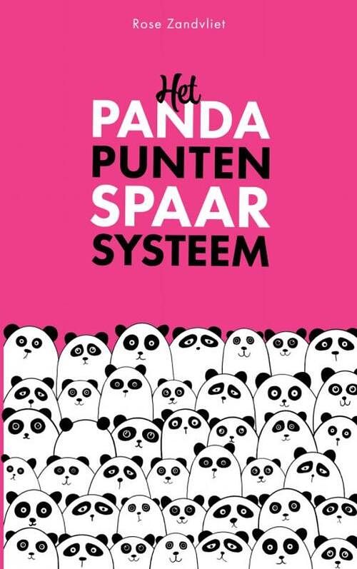 Foto van Het pandapunten spaarsysteem - rose zandvliet - paperback (9789403623221)