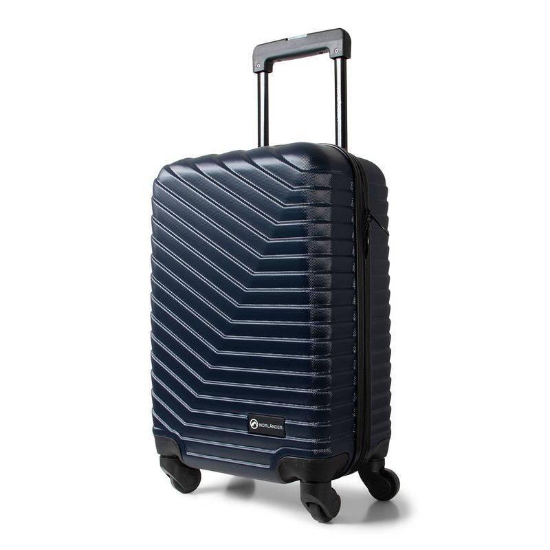 Foto van Norlander tms handbagagekoffer - reiskoffer - trolley - blauw