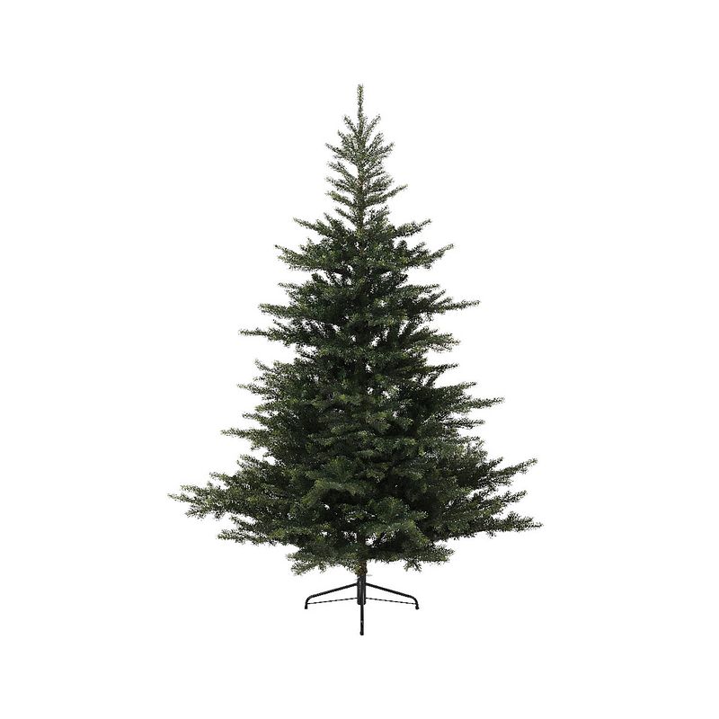 Foto van Everlands - kunstkerstboom grandis fir hinged tree dia 182 cm hoogte 300 cm