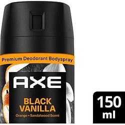 Foto van Axe deodorant bodyspray black vanilla 150ml bij jumbo