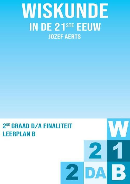 Foto van 2de graad d/a finaliteit leerplan b - jozef aerts - paperback (9789464433401)