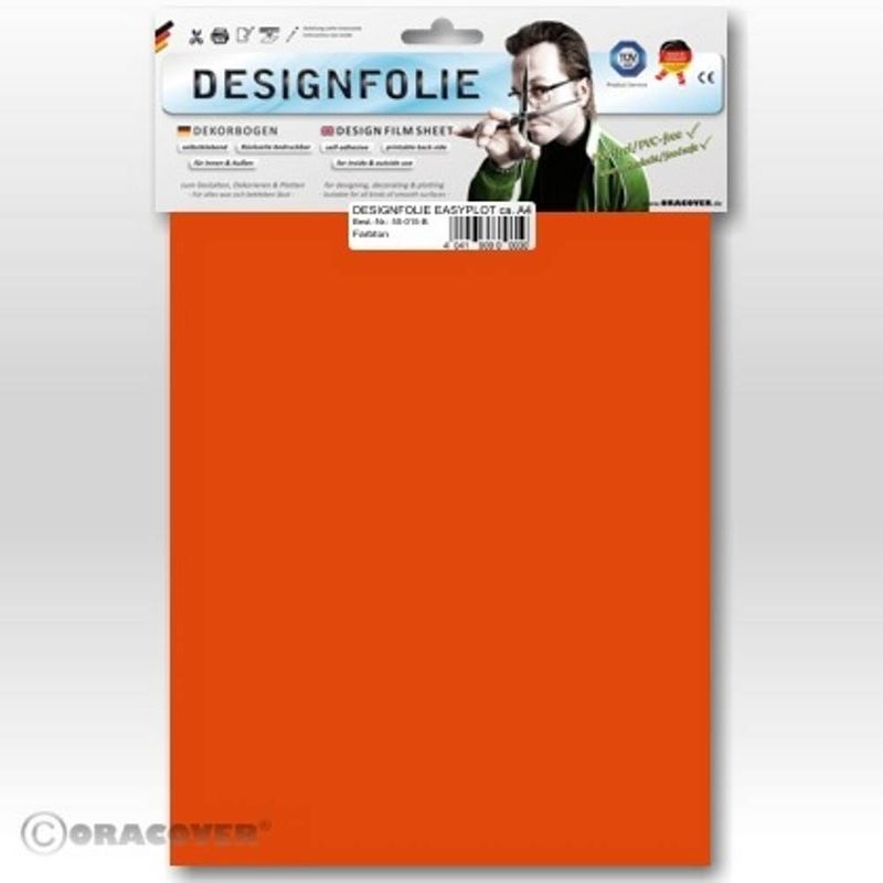 Foto van Oracover 50-060-b designfolie easyplot (l x b) 300 mm x 208 mm oranje