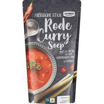 Foto van Jumbo maleisische rode curry soep 570ml