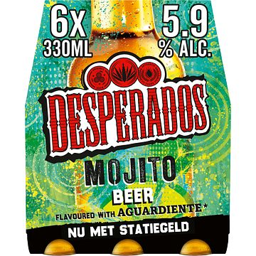 Foto van Desperados mojito bier fles 6x330ml bij jumbo