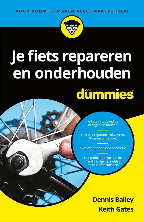 Foto van Je fiets repareren en onderhouden voor dummies - dennis bailey, keith gates - ebook (9789045353029)