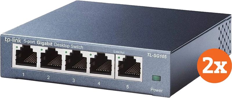 Foto van Tp-link tl-sg105 duo pack