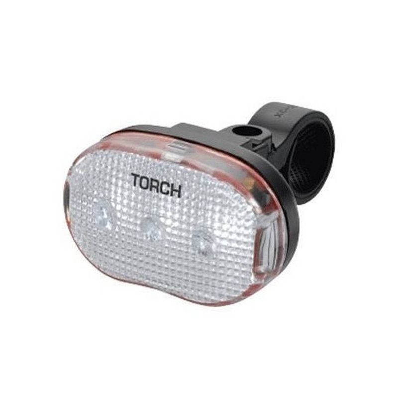 Foto van Torch voorlicht white bright 3 led batterij wit