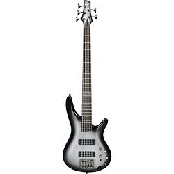 Foto van Ibanez sr305e soundgear metallic silver sunburst 5-snarige elektrische basgitaar