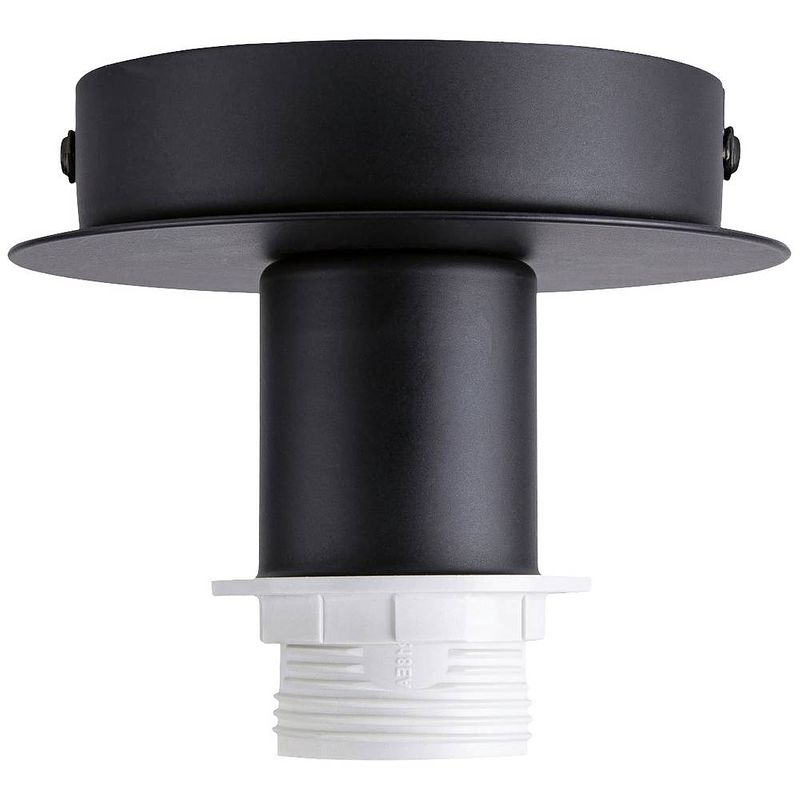 Foto van Slv 155550 fenda plafondlamp e27 60 w zwart