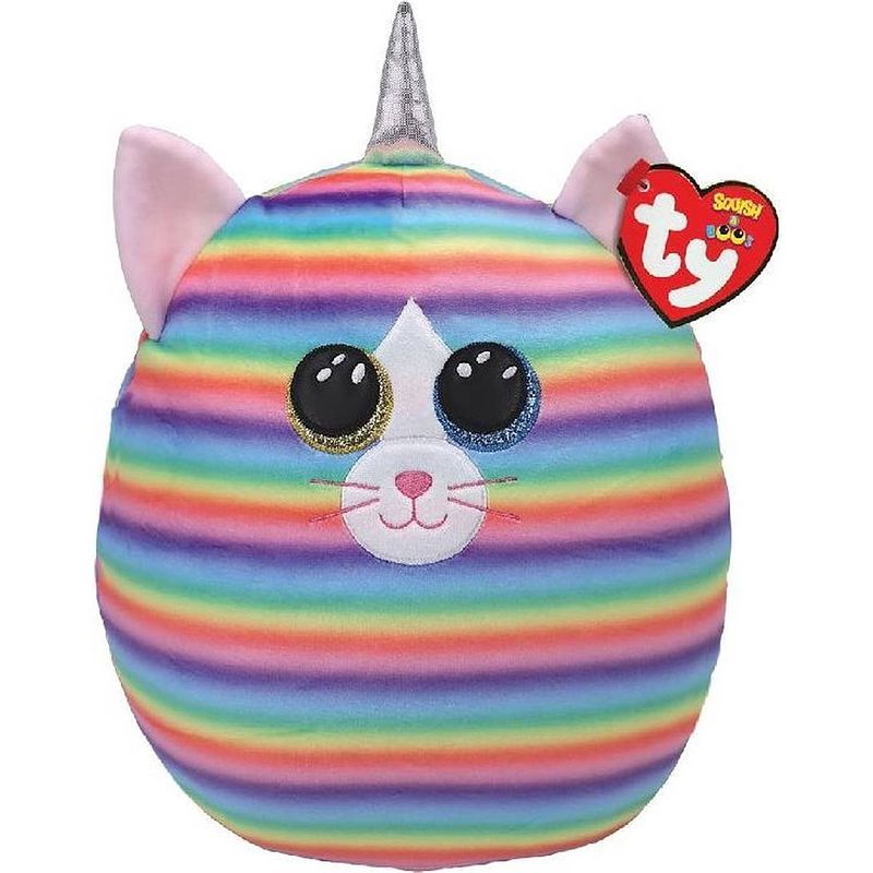 Foto van Ty squish a boo heather cat 20cm