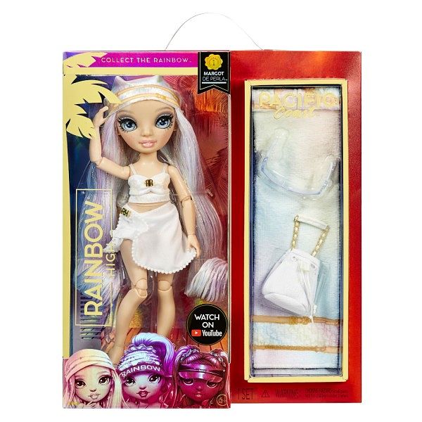 Foto van Rainbow high pacific coast fashion doll pop