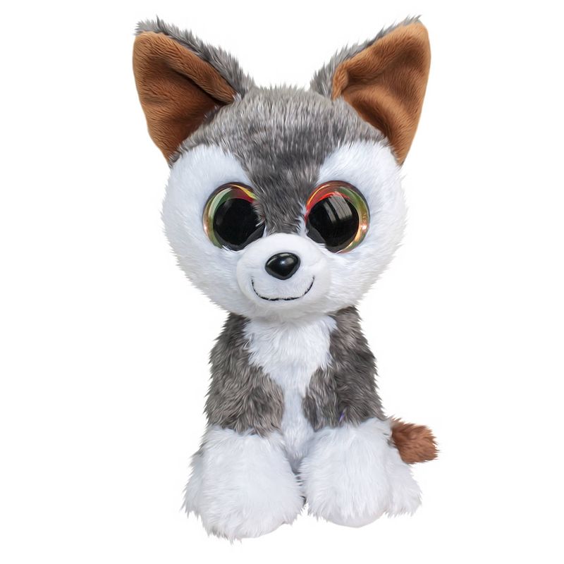 Foto van Lumo stars knuffeldier wolf hukka - classic - 15cm