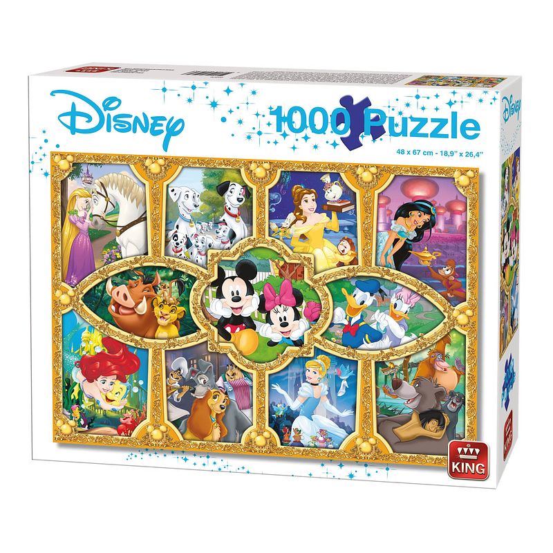 Foto van King puzzel disney magical moments - 1000 stukjes