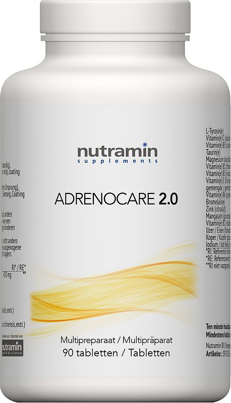 Foto van Nutramin adrenocare 2.0 tabletten