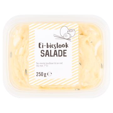 Foto van Eibieslook salade 250g bij jumbo