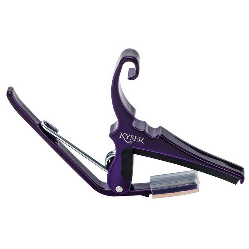 Foto van Kyser quick-change acoustic deep purple capo voor westerngitaar