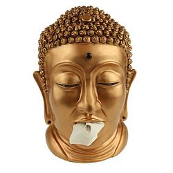 Foto van Rotary hero boeddha tissue box houder - brons