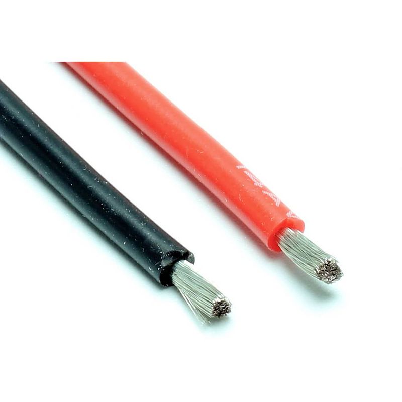 Foto van Pichler siliconen kabel flexibel 2 x 0.5 mm² 1 set(s)