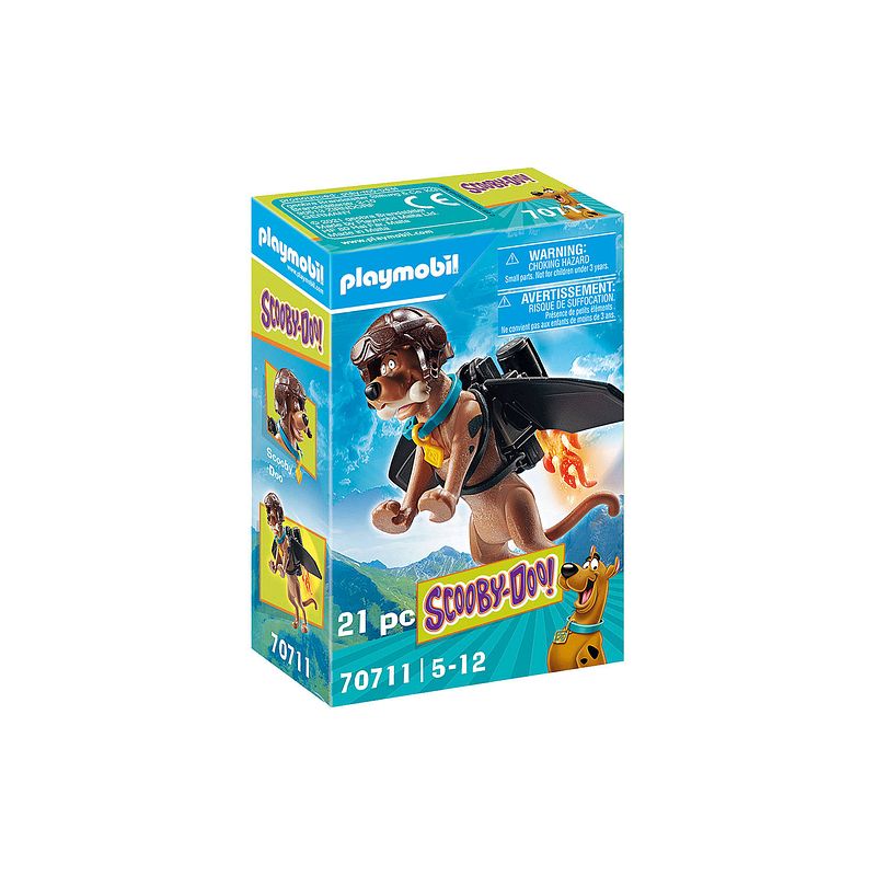 Foto van Playmobil scooby-doo - verzamelfiguur piloot (70711)