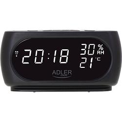 Foto van Adler ad 1186 - wekker - led - met thermometer