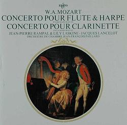 Foto van Mozart for flute,harp,clarinet - cd (5050466617224)