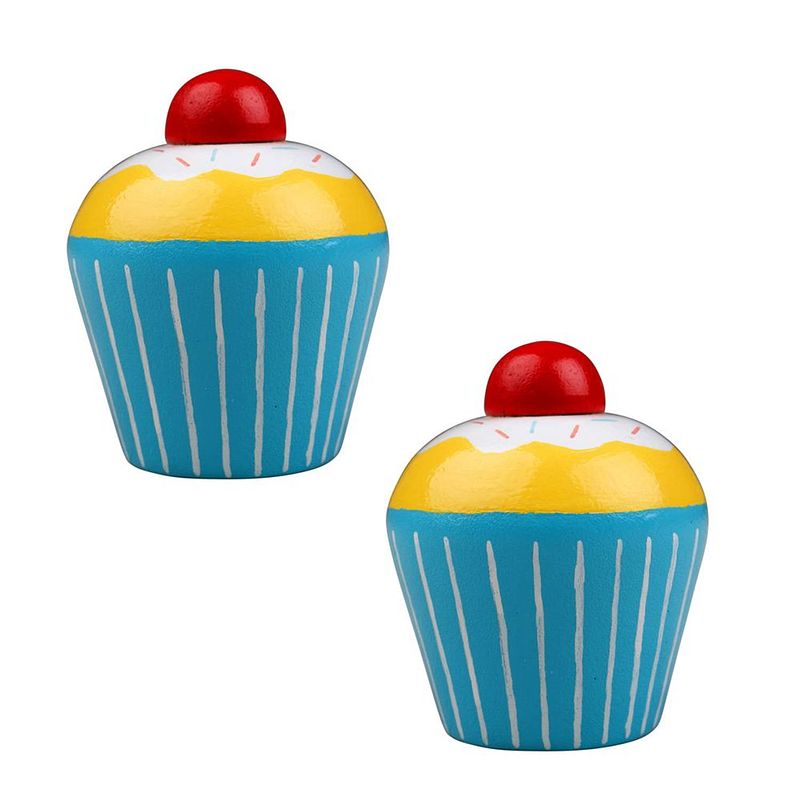 Foto van Bigjigs houten speelgoed cupcake