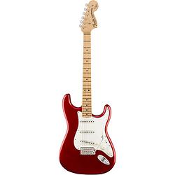 Foto van Fender custom shop yngwie malmsteen stratocaster candy apple red met deluxe koffer en coa