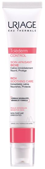 Foto van Uriage toléderm rich soothing crème 40ml