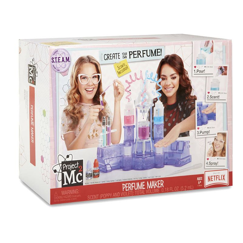 Foto van Project mc2 parfum maken