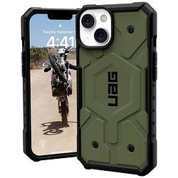 Foto van Urban armor gear pathfinder magsafe case apple iphone 14, iphone 13 olijf