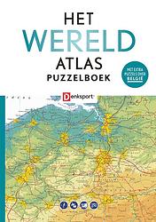 Foto van Denksport - het wereld atlas puzzelboek (be) - paperback (9789493247901)