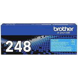 Foto van Brother tonercassette tn-248c tn248c origineel cyaan 1000 bladzijden