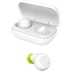 Foto van Hama spirit chop in ear oordopjes bluetooth wit headset, touchbesturing, waterafstotend