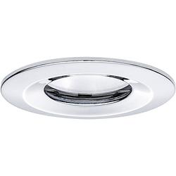 Foto van Paulmann coin slim led-inbouwlamp voor badkamer 6 w ip65 chroom