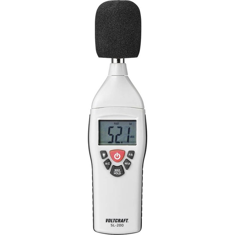 Foto van Voltcraft sl-200 se decibelmeter 30 - 130 db 31.5 hz - 8 khz