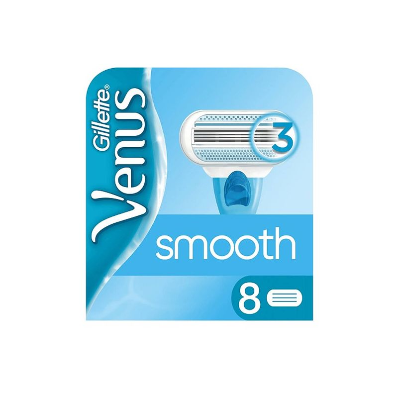 Foto van Gillette venus scheermesjes smooth - 8 stuks