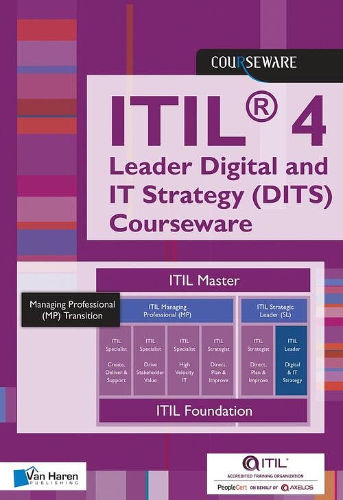 Foto van Itil® 4 leader digital and it strategy (dits) courseware - van haren learning solutions - ebook (9789401807333)