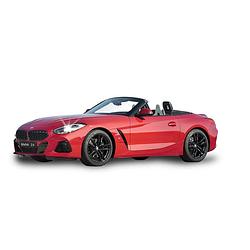 Foto van Rastar rc bmw z4 roadster rood 1:14