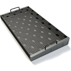 Foto van Temple audio design duo-24-gm templeboard gunmetal pedalboard